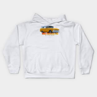 1966 Chevrolet C10 Panel Truck Kids Hoodie